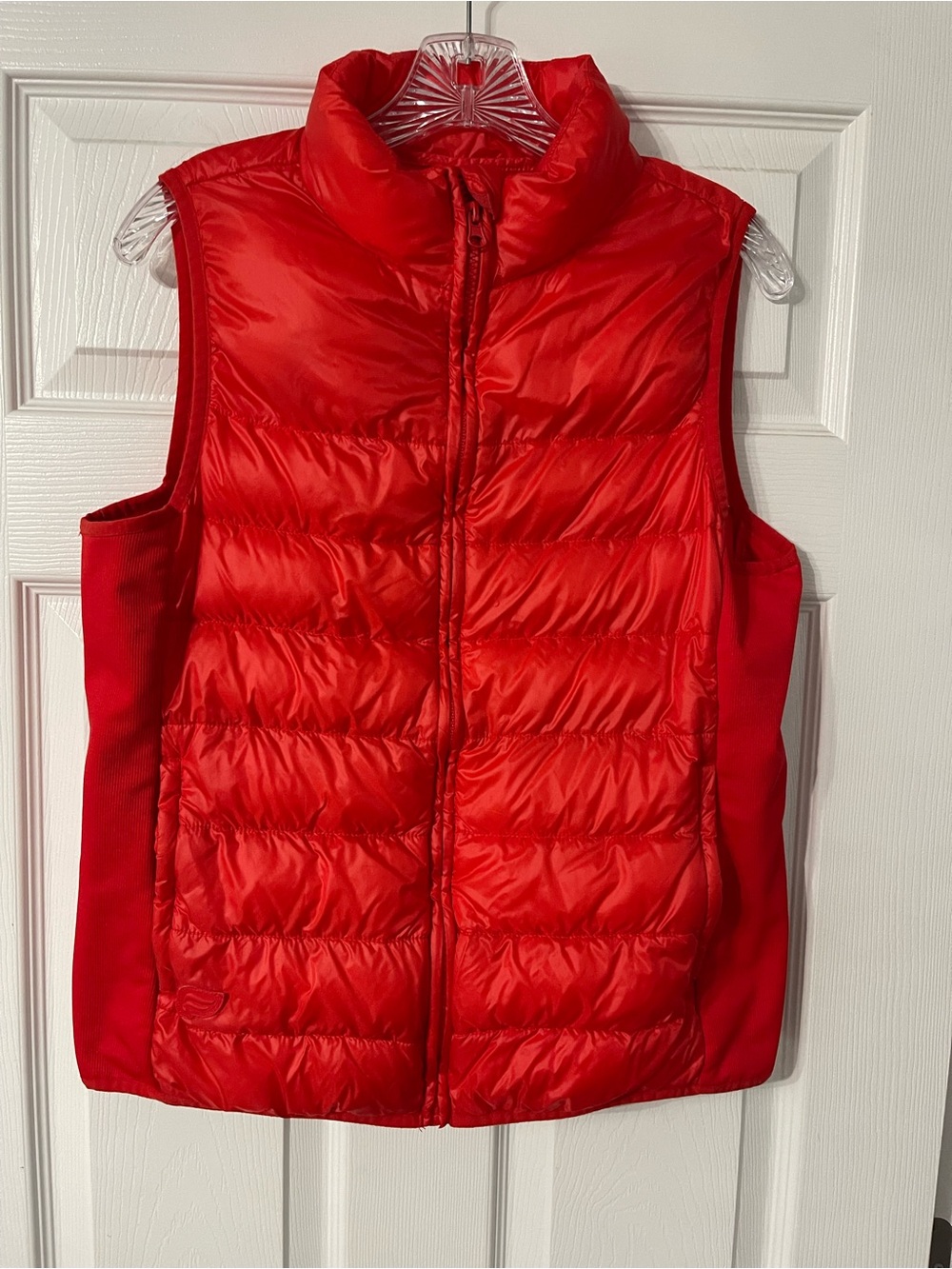 Fabletics Red Quilted Puffer Vest